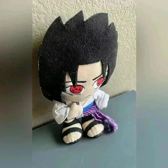 2015 Anime Naruto Plush Toys Cute Uchiha Sasuke Plush Doll Soft Stuffed Toys - Picture 1 of 6